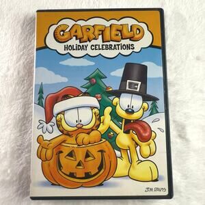 Garfield Holiday Celebrations DVD 2004 Halloween Thanksgiving Christmas Special